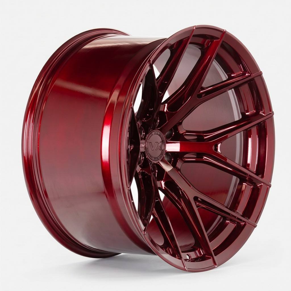 Candy Red Monoblock Forged Wheels Custom Deep Concave for BMW M2 G87