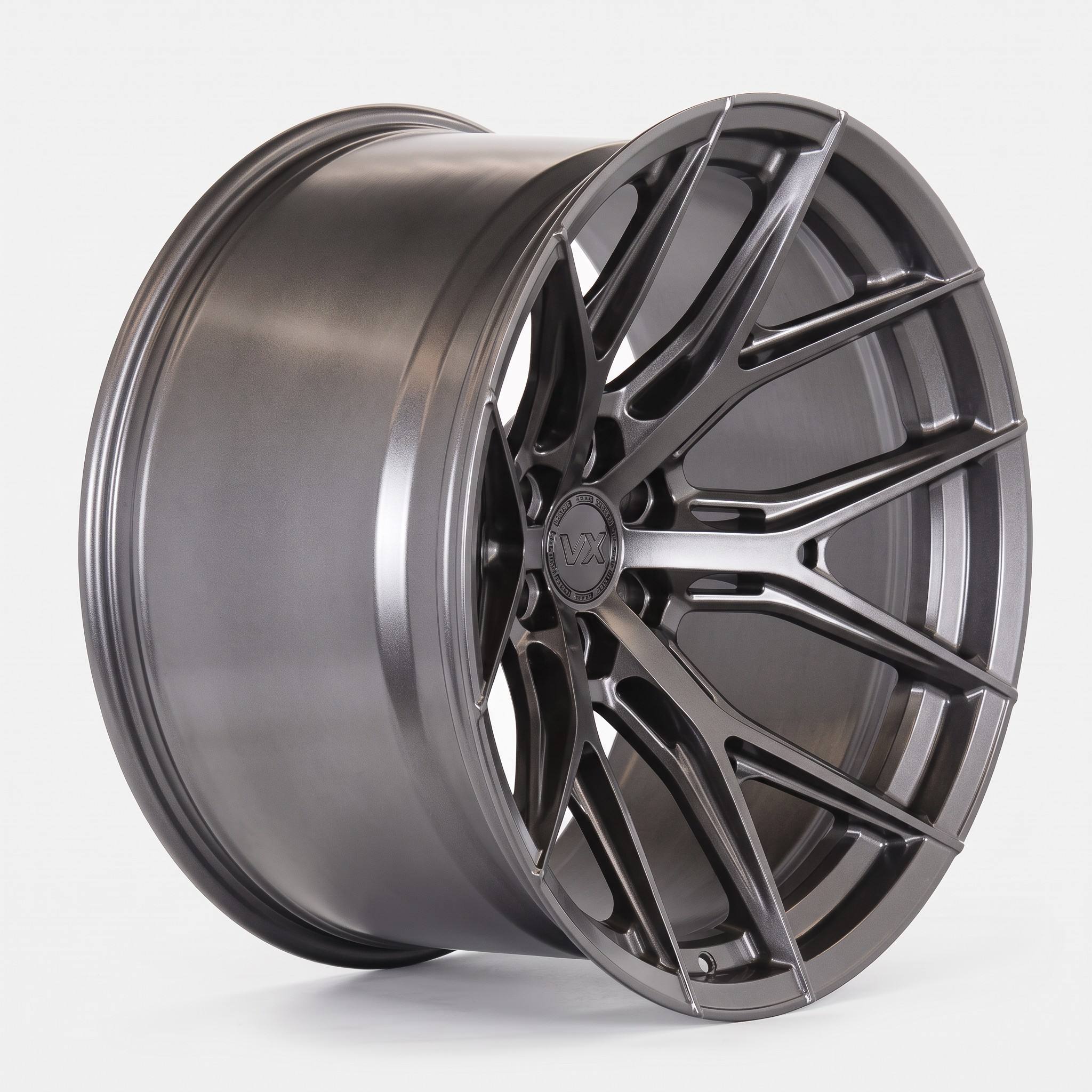 Gloss Gunmetal Grey Lightweight 1-Piece Forged Rims for BMW M3 G80