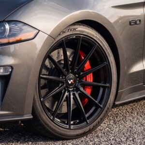 Gloss Black Monoblock Concave Forged Wheels 5x112 for Audi RS6 RS5