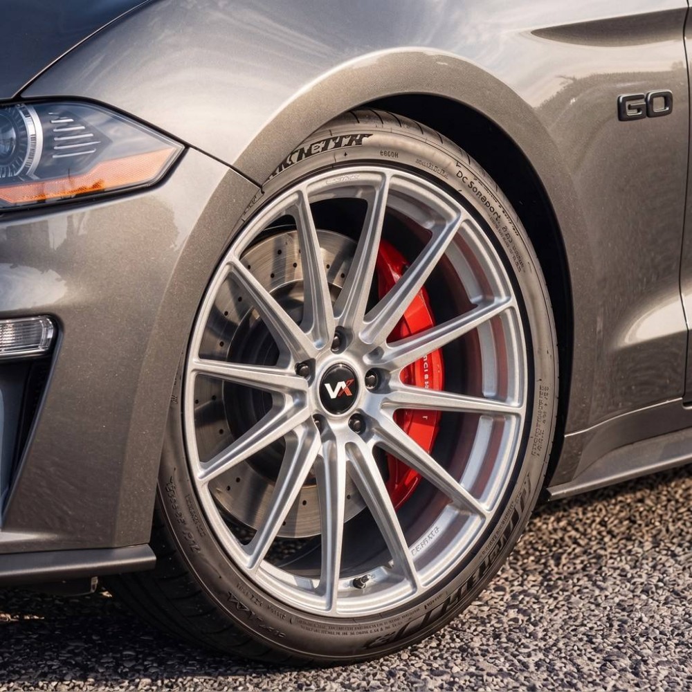 Hyper Silver Monoblock Concave Forged Alloy Wheels for Audi RS6 Avant RS5