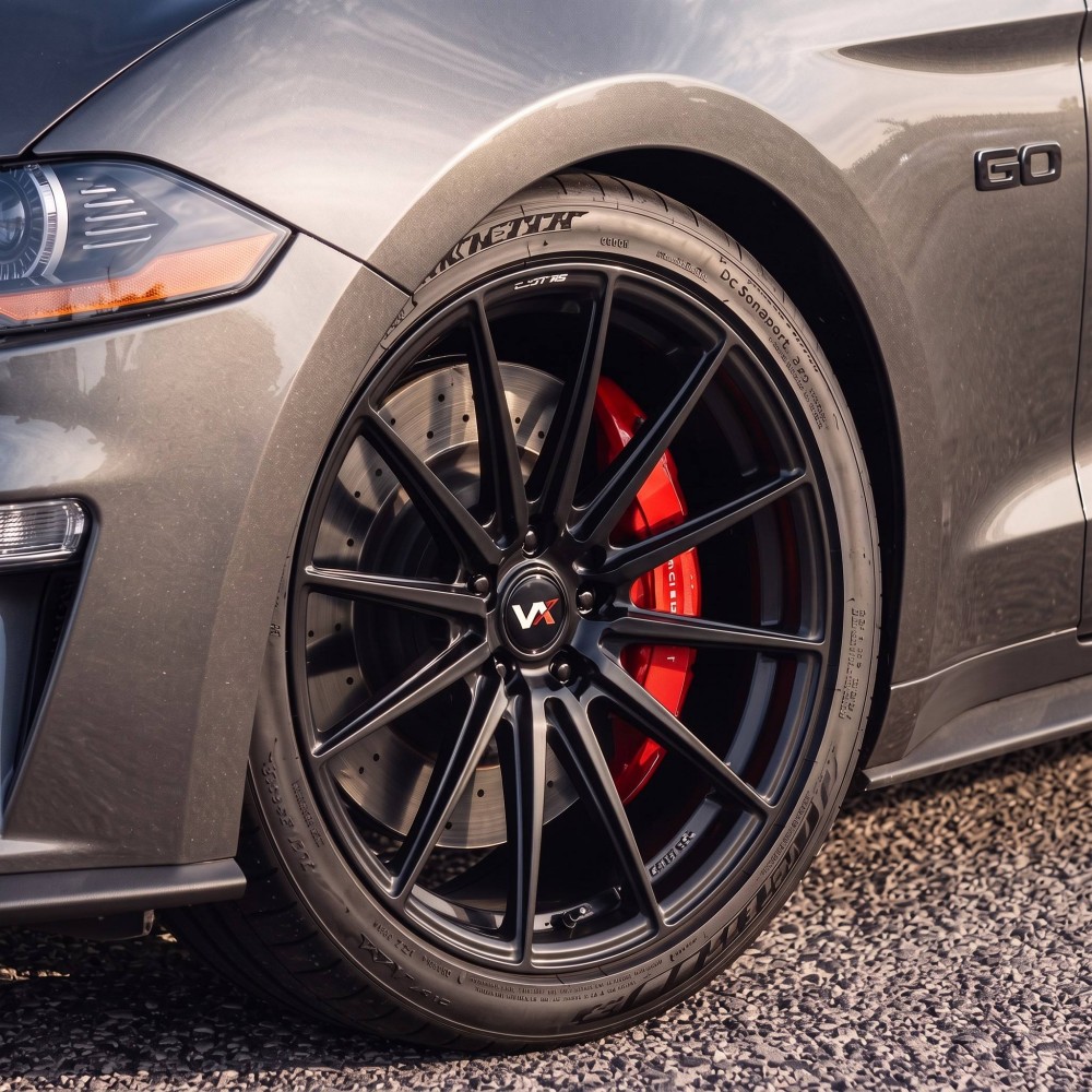 Satin Matte Black Monoblock Concave Forged Wheels 5x112 for Audi RS5 RS6