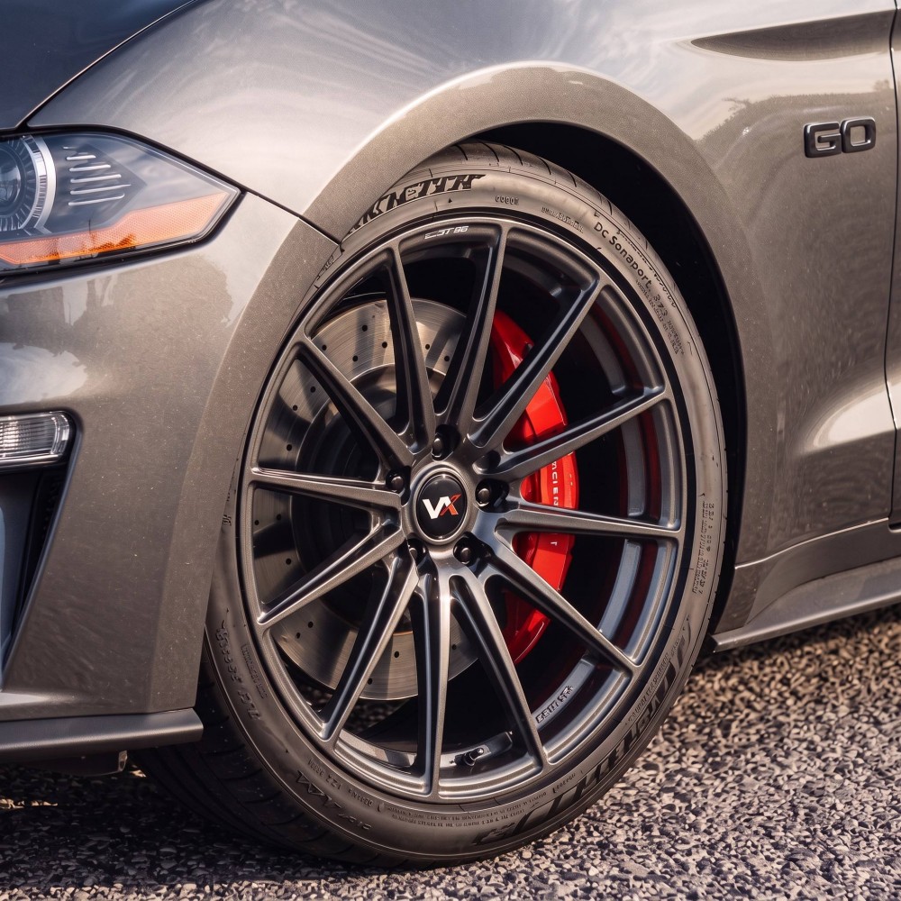 Gloss Gunmetal Grey Monoblock Concave Forged Wheels for Audi RS6 RS5