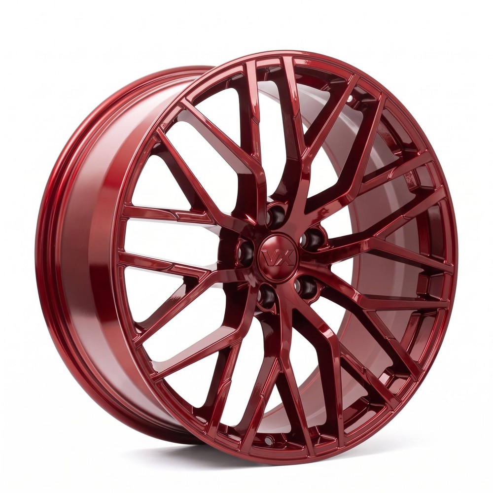 Candy Red 20 Inch Monoblock Forged Wheels for Tesla Model Y Performance