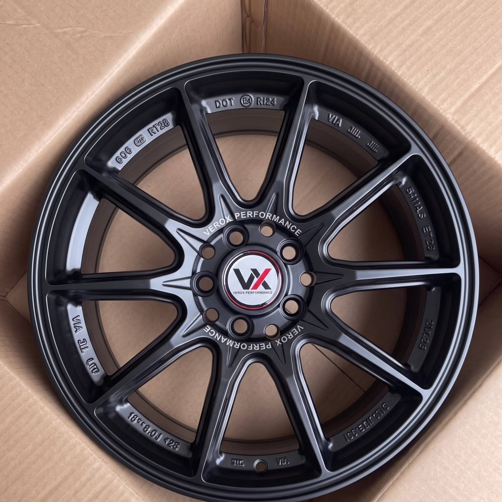 18 Inch Monoblock Forged Track Wheels for Honda Civic Type R 2 18 inch monoblock forged track wheels gloss black for honda civic type r brembo fitment