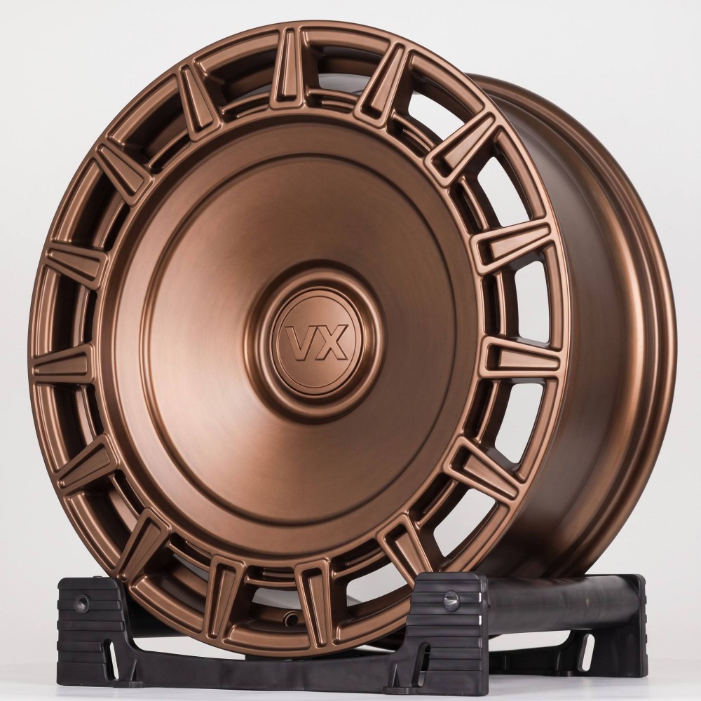 1-Piece Forged Wheels for 1964 Chevy Nova SS Restomod 4 20 inch monoblock forged wheels satin bronze solid disc for tesla model y
