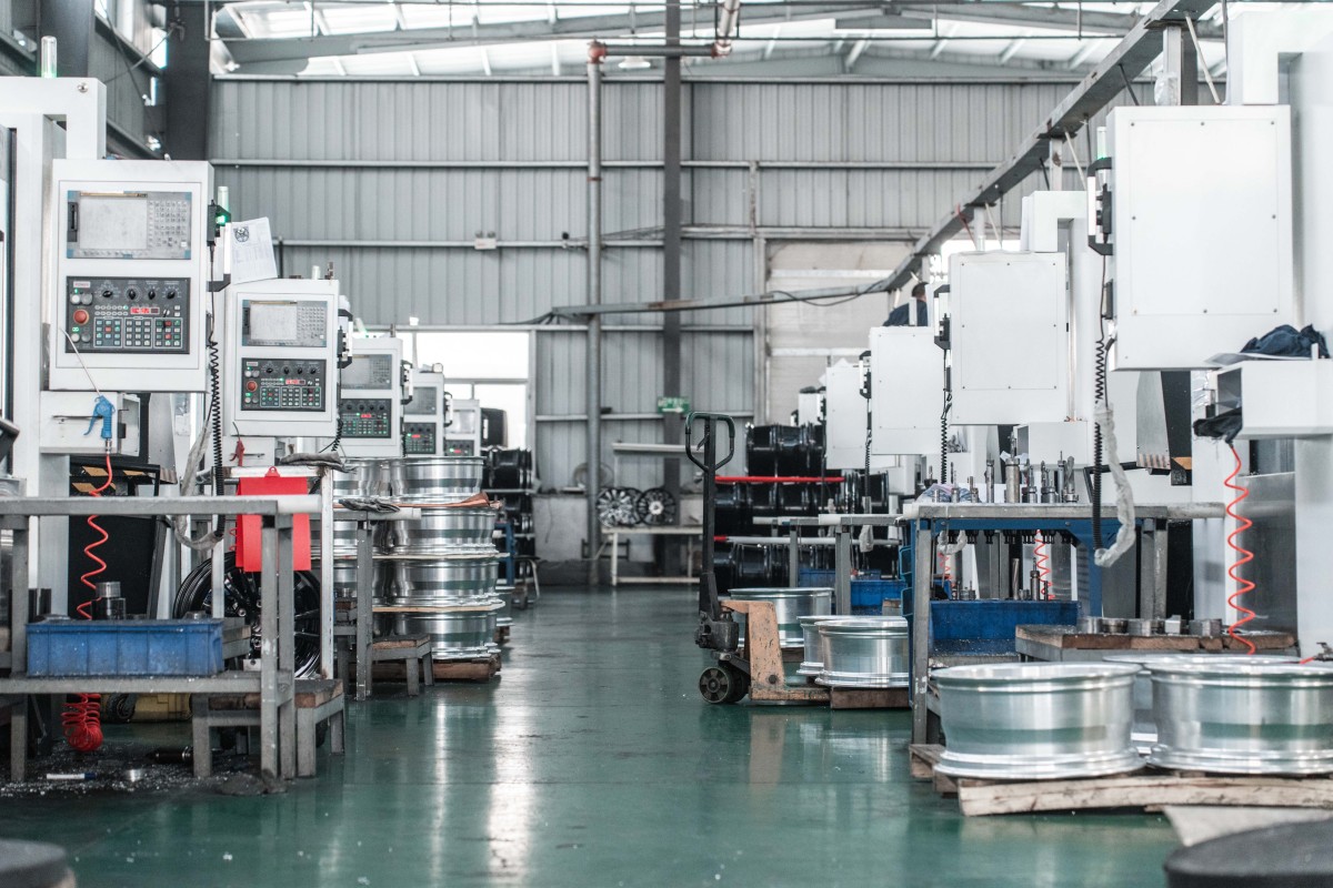 High-Efficiency CNC Machining Line