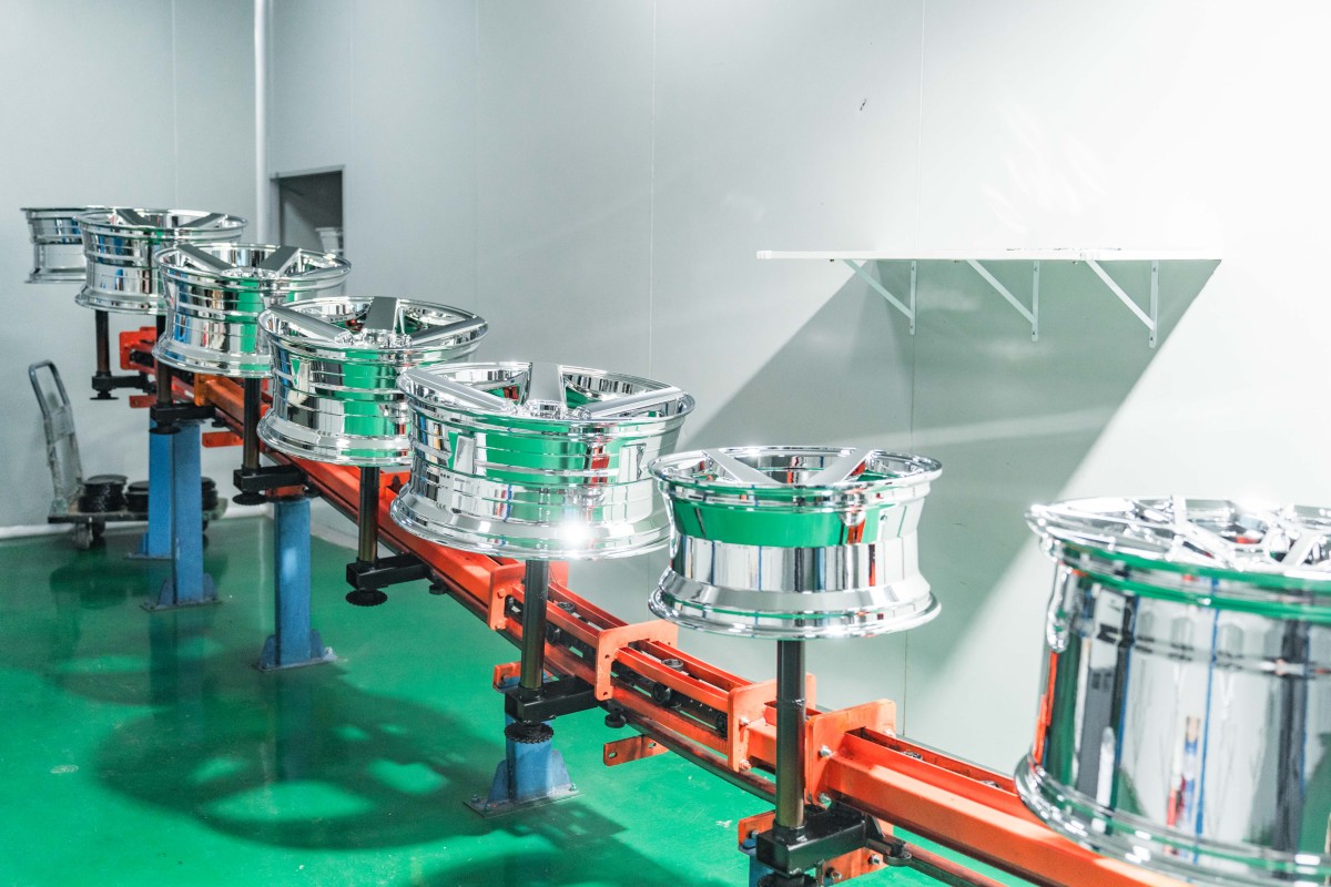 Automated Conveyor Line for Surface Curing & Detailing