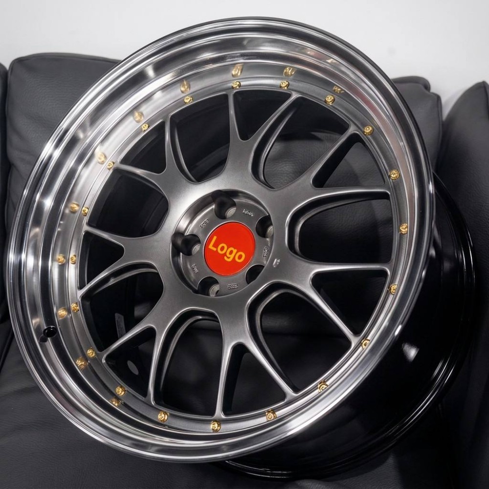 Custom 2-Piece Forged Wheels | Modular Stepped Lip Rims 2 Custom 2-Piece Forged Wheels | Modular Stepped Lip Rims - Image 2