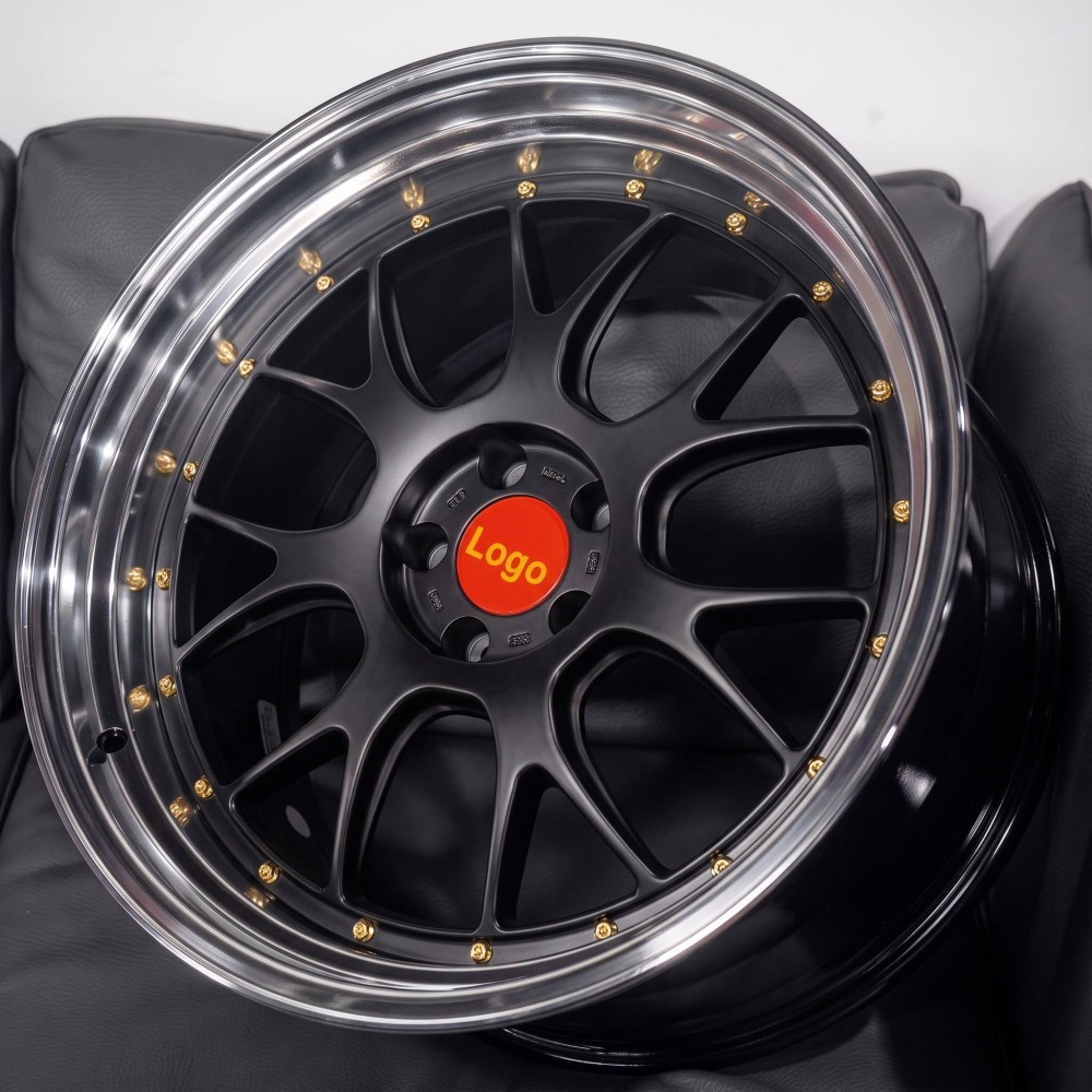 Custom 2-Piece Forged Wheels | Modular Stepped Lip Rims 4 Custom 2-Piece Forged Wheels | Modular Stepped Lip Rims - Image 4
