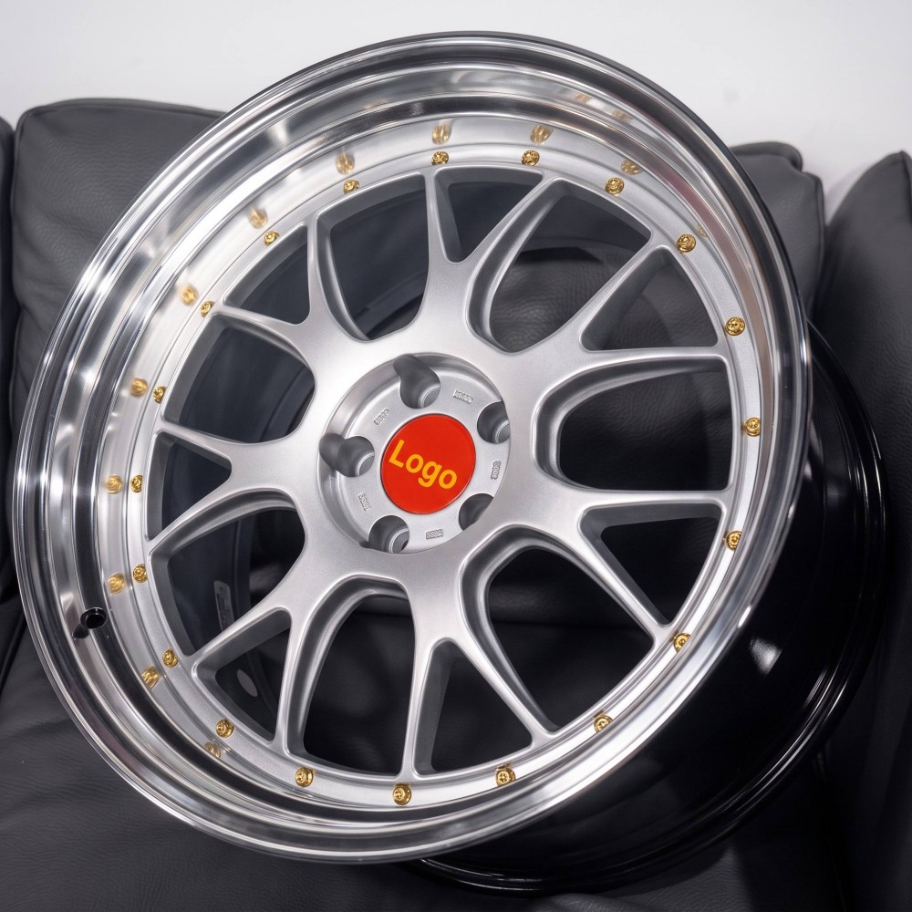 Custom 2-Piece Forged Wheels | Modular Stepped Lip Rims 5 Custom 2-Piece Forged Wheels | Modular Stepped Lip Rims - Image 5