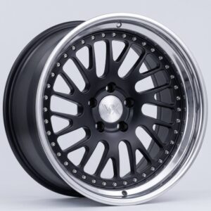 custom 2-piece stepped lip wheels widebody subaru brz